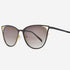 Angular Cat Eye Metal Women's Sunglasses Valencia